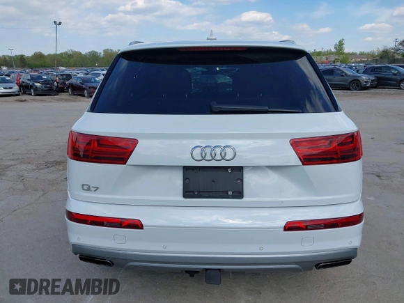2019 Audi Q7 Premium Plus with VIN WA1LAAF78KD002413, listed as a IAAI auction lot 42212732 with 111,667 mi miles and . Bid and sale history available at DreamBid. Image 16.