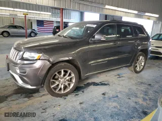 2015 Jeep Grand Cherokee Summit with VIN 1C4RJFJM9FC711776, listed as a Copart auction lot 84464454 with 94,637 mi miles and Salvage Title. Bid and sale history available at carsss.com. Image 1.
