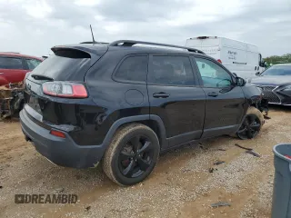 2019 Jeep Cherokee Altitude with VIN 1C4PJMLX9KD451502, listed as a Copart auction lot 50975105 with 117,125 mi miles and Salvage Title. Bid and sale history available at DreamBid. Image 3.