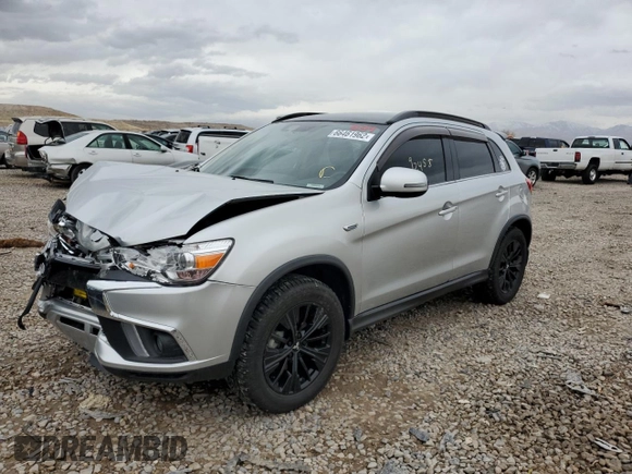 2018 Mitsubishi Outlander Sport SEL 2.4 with VIN JA4AR4AW9JZ003989, listed as a Copart auction lot 66461962 with 92,455 mi miles. Bid and sale history available at carsss.com. Image 2.