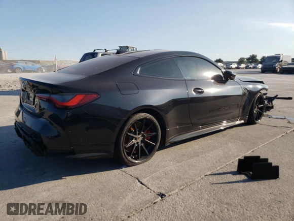 2021 BMW M4 Competition with VIN WBS33AZ09MCG55478, listed as a Copart auction lot 73495724 with 0 mi miles and Salvage Title. Bid and sale history available at carsss.com. Image 3.