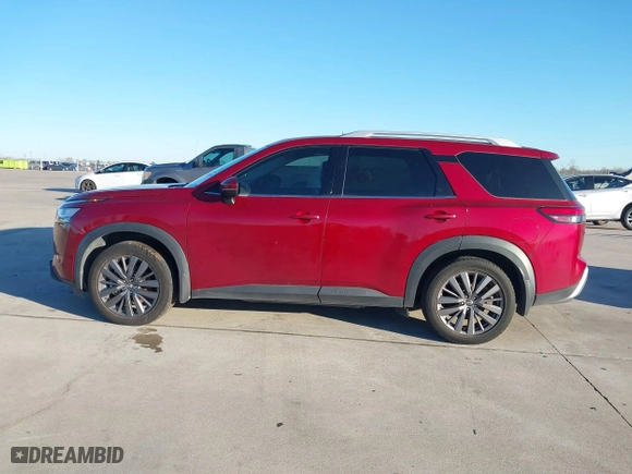 2022 Nissan Pathfinder SL with VIN 5N1DR3CB5NC267996, listed as a IAAI auction lot 41230509 with 69,870 mi miles. Bid and sale history available at carsss.com. Image 14.