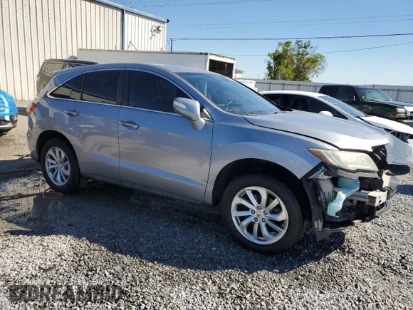 2016 Acura RDX Technology with VIN 5J8TB3H53GL012369, listed as a Copart auction lot 48104035 with 129,176 mi miles and Salvage Title. Bid and sale history available at DreamBid. Image 4.