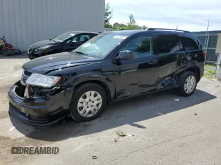 2019 Dodge Journey SE Value with VIN 3C4PDCABXKT859154, listed as a Copart auction lot 77451564 with 86,893 mi miles and Salvage Title. Bid and sale history available at DreamBid. Image 1.