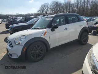 2014 MINI Countryman with VIN WMWZB3C5XEWR41256, listed as a Copart auction lot 46877905 with Not Provided miles and Salvage Title. Bid and sale history available at DreamBid. Image 1.