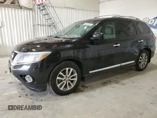 2015 Nissan Pathfinder SL with VIN 5N1AR2MN8FC686478, listed as a Copart auction lot 47874415 with 149,675 mi miles and Clean title. Bid and sale history available at DreamBid. Image 1.