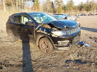 2017 Jeep Compass Latitude with VIN 3C4NJDBB3HT660959, listed as a IAAI auction lot 41118574 with 114,643 mi miles and . Bid and sale history available at DreamBid. Image 1.