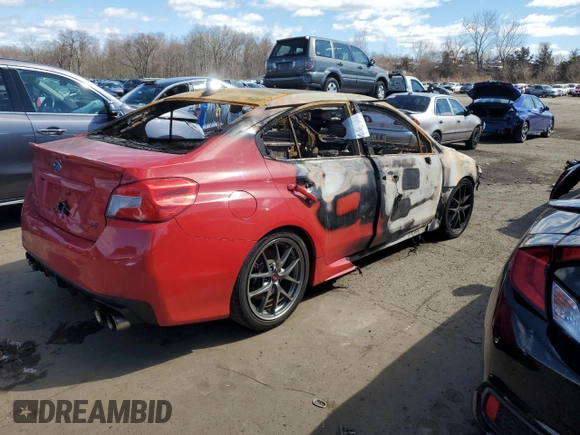 2016 Subaru WRX STI Limited with VIN JF1VA2Z65G9821046, listed as a Copart auction lot 50002535 with Not Provided miles and Non Repairable. Bid and sale history available at DreamBid. Image 3.