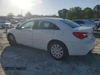 2013 Chrysler 200 LX with VIN 1C3CCBAB3DN604588, listed as a Copart auction lot 53066755 with 248,672 mi miles and Salvage Title. Bid and sale history available at DreamBid. Image 2.