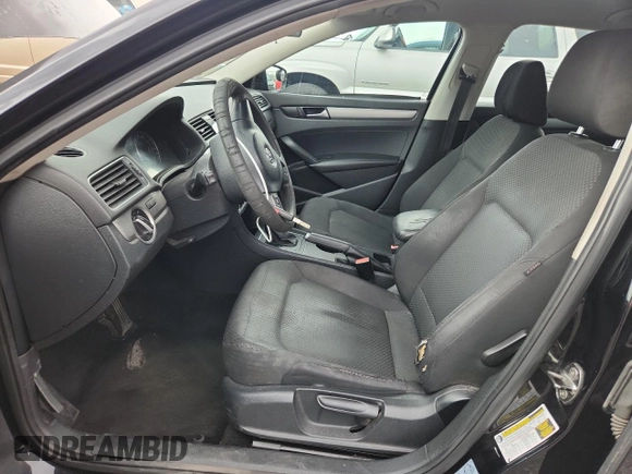 2013 Volkswagen Passat S with VIN 1VWAP7A31DC052322, listed as a Copart auction lot 59545255 with 140,760 mi miles and Salvage title. Bid and sale history available at DreamBid. Image 7.