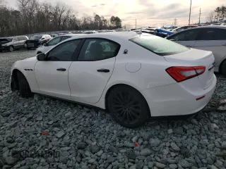 2017 Maserati Ghibli with VIN ZAM57XSAXH1217301, listed as a Copart auction lot 40090954 with 107,514 mi miles. Bid and sale history available at carsss.com. Image 2.
