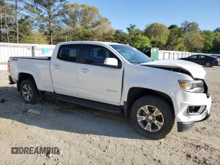 2018 Chevrolet Colorado 4WD Z71 with VIN 1GCGTDEN0J1181453, listed as a Copart auction lot 54841345 with 59,189 mi miles and Salvage title. Bid and sale history available at DreamBid. Image 4.