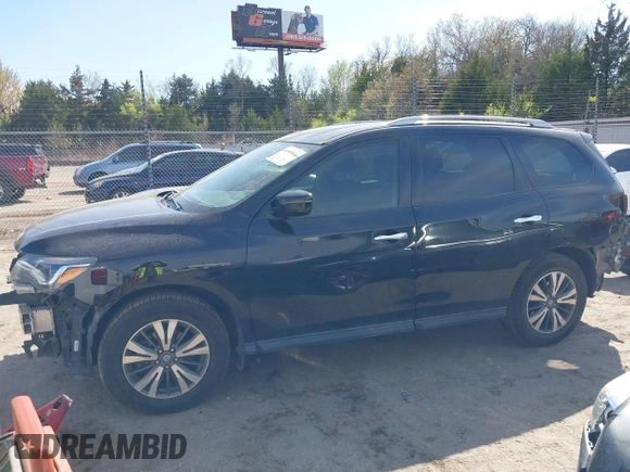 2017 Nissan Pathfinder Platinum with VIN 5N1DR2MN1HC905233, listed as a IAAI auction lot 41937330 with 117,326 mi miles. Bid and sale history available at carsss.com. Image 15.