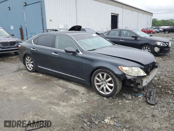 2007 Lexus LS 460 L z VIN JTHGL46F175016938, wystawiony jako Copart lot #56561085 z przebiegiem Nie podano mil oraz Tytuł czysty. Historia ofert i sprzedaży dostępna na DreamBid. Obrazek 4.