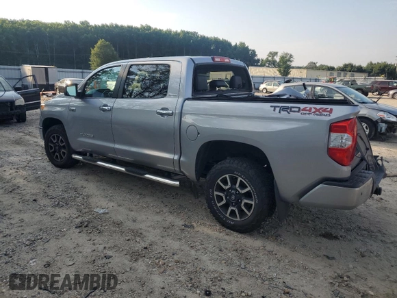 2016 Toyota Tundra 4WD Truck LTD with VIN 5TFHW5F17GX520129, listed as a Copart auction lot 62409424 with 76,277 mi miles and Salvage Title. Bid and sale history available at carsss.com. Image 2.