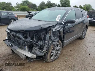 2021 Honda CR-V EX z VIN 5J6RW2H53ML013454, wystawiony jako Copart lot #57440185 z przebiegiem 48 534 mil mil oraz Szkoda całkowita • Salvage title. Historia ofert i sprzedaży dostępna na DreamBid. Obrazek 1.