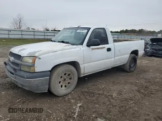 2005 Chevrolet Silverado 1500 Work Truck with VIN 1GCEC14Z55Z328030, listed as a Copart auction lot 45059675 with 205,488 mi miles and Salvage Title. Bid and sale history available at carsss.com. Image 1.