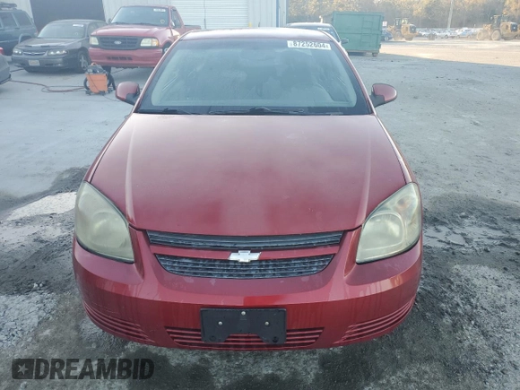 2010 Chevrolet Cobalt with VIN 1G1AC1F5XA7106610, listed as a Copart auction lot 87252604 with 206,187 mi miles and Salvage Title. Bid and sale history available at DreamBid. Image 5.