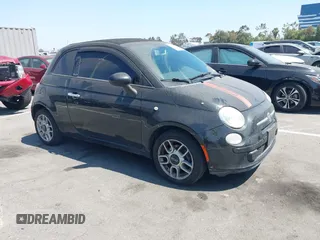 2012 FIAT 500 Pop with VIN 3C3CFFDR3CT382477, listed as a IAAI auction lot 42619245 with 124,149 mi miles and . Bid and sale history available at DreamBid. Image 1.