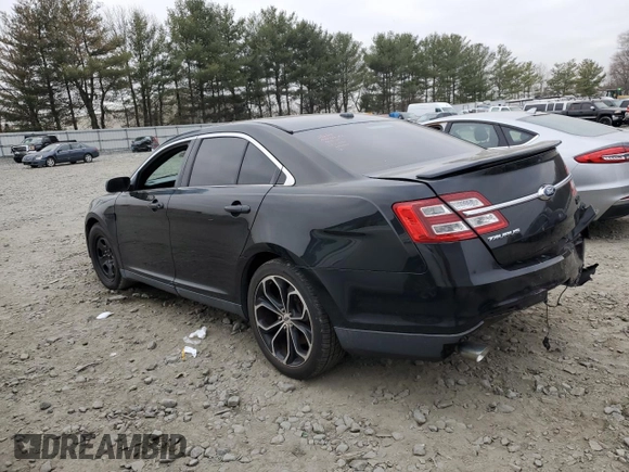 2015 Ford Taurus SHO with VIN 1FAHP2KT2FG188060, listed as a Copart auction lot 48952155 with 93,092 mi miles and Salvage Title. Bid and sale history available at DreamBid. Image 2.