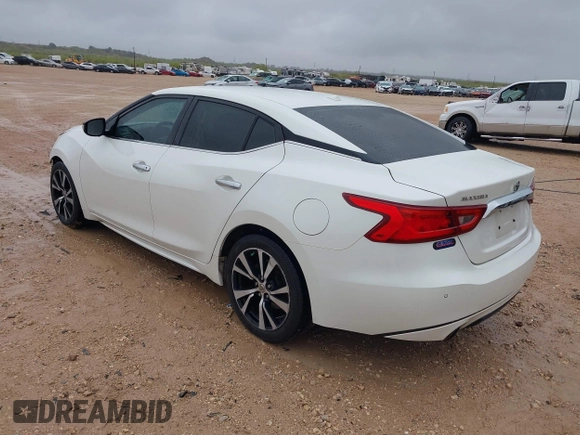2018 Nissan Maxima S with VIN 1N4AA6AP7JC383425, listed as a IAAI auction lot 41962455 with 133,150 mi miles and . Bid and sale history available at DreamBid. Image 3.