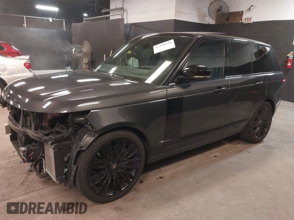 2020 Land Rover Range Rover P525 HSE with VIN SALGS2SE2LA577729, listed as a IAAI auction lot 42589938 with 29,619 mi miles and . Bid and sale history available at DreamBid. Image 18.