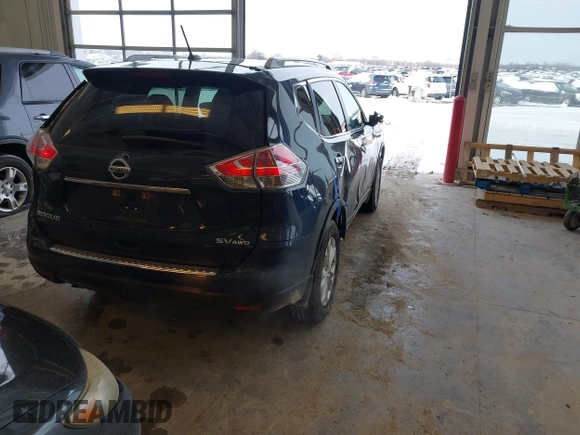 2016 Nissan Rogue SL with VIN 5N1AT2MVXGC811385, listed as a IAAI auction lot 41614291 with 153,998 mi miles and . Bid and sale history available at DreamBid. Image 4.