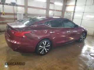 2017 Nissan Maxima Platinum with VIN 1N4AA6AP7HC444850, listed as a Copart auction lot 72166254 with 133,459 mi miles and Salvage Title. Bid and sale history available at DreamBid. Image 3.