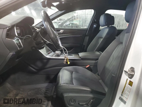 2021 Audi A6 Premium Plus with VIN WAUL2AF20MN031146, listed as a Copart auction lot 60095034 with 30,839 mi miles and Salvage Title. Bid and sale history available at carsss.com. Image 7.