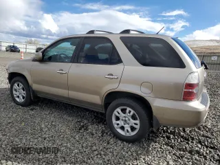 2004 Acura MDX Touring Pkg with VIN 2HNYD18644H558791, listed as a Copart auction lot 48993795 with 161,212 mi miles and Salvage Title. Bid and sale history available at carsss.com. Image 2.