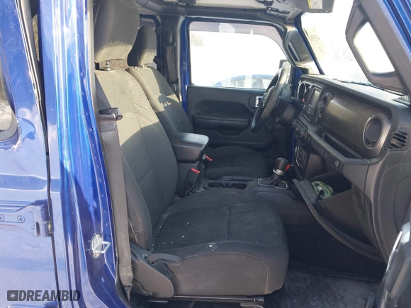 2018 Jeep Wrangler Unlimited Sport S with VIN 1C4HJXDNXJW265764, listed as a IAAI auction lot 41359018 with 50,941 mi miles. Bid and sale history available at carsss.com. Image 5.
