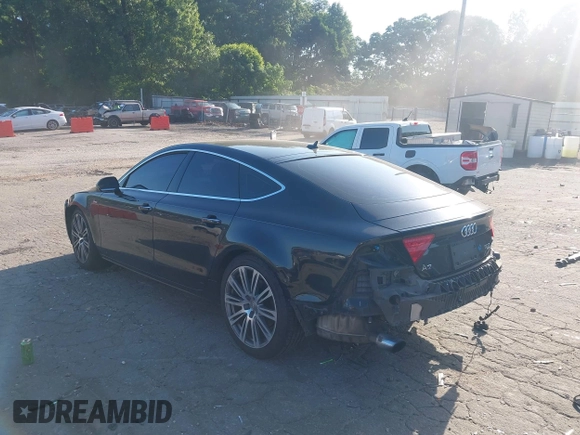2014 Audi A7 Premium Plus z VIN WAUWGAFC4EN092525, wystawiony jako IAAI lot #42331183 z przebiegiem 183 258 mil mil oraz . Historia ofert i sprzedaży dostępna na DreamBid. Obrazek 3.