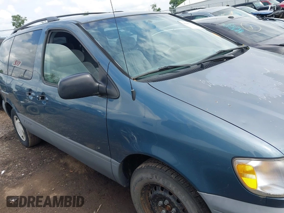 2000 Toyota Sienna LE z VIN 4T3ZF13C2YU215548, wystawiony jako IAAI lot #42417282 z przebiegiem 182 039 mil mil oraz . Historia ofert i sprzedaży dostępna na DreamBid. Obrazek 13.