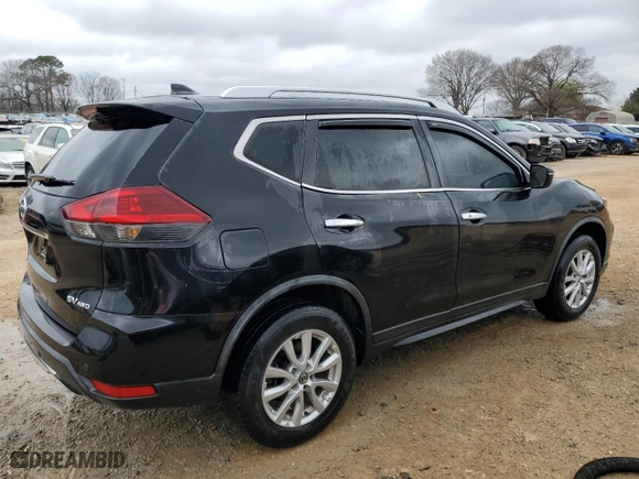 2019 Nissan Rogue S with VIN KNMAT2MV6KP536488, listed as a Copart auction lot 49141905 with 102,187 mi miles and Salvage Title. Bid and sale history available at carsss.com. Image 3.