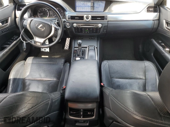2014 Lexus GS 350 with VIN JTHCE1BL1E5020262, listed as a Copart auction lot 59817665 with 128,205 mi miles and Salvage title. Bid and sale history available at DreamBid. Image 8.