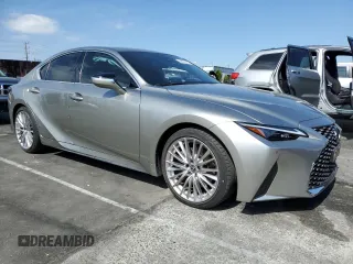 2022 Lexus IS 300 with VIN JTHDA1D27N5119009, listed as a Copart auction lot 54622045 with 9,122 mi miles and Salvage title. Bid and sale history available at DreamBid. Image 4.