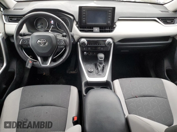 2019 Toyota RAV4 Hybrid XLE with VIN 2T3RWRFV6KW028364, listed as a Copart auction lot 49731355 with 55,839 mi miles and Salvage Title. Bid and sale history available at carsss.com. Image 8.