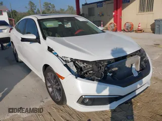 2019 Honda Civic EX-L z VIN 19XFC1F78KE003203, wystawiony jako IAAI lot #41314739 z przebiegiem 62 030 mil mil oraz . Historia ofert i sprzedaży dostępna na DreamBid. Obrazek 1.