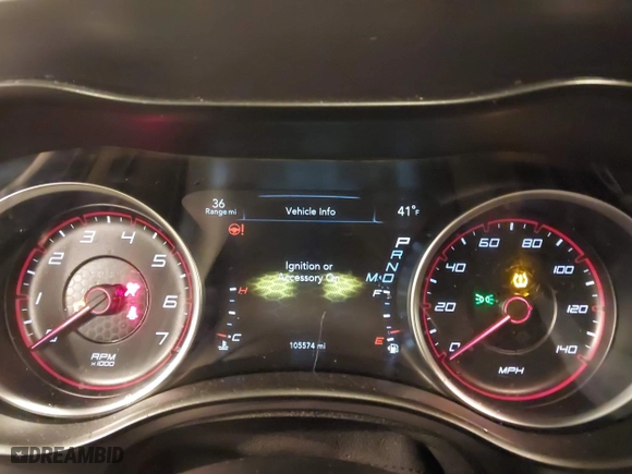 2017 Dodge Charger SE with VIN 2C3CDXBG0HH546619, listed as a IAAI auction lot 41617484 with 105,574 mi miles. Bid and sale history available at carsss.com. Image 7.