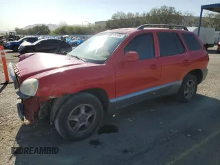 2004 Hyundai Santa Fe GLS with VIN KM8SC13D34U822693, listed as a Copart auction lot 52459065 with 136,840 mi miles and Salvage title. Bid and sale history available at DreamBid. Image 1.