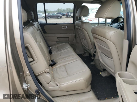 2011 Honda Pilot Touring with VIN 5FNYF4H99BB097019, listed as a Copart auction lot 53865365 with 260,357 mi miles and Salvage Title. Bid and sale history available at DreamBid. Image 11.