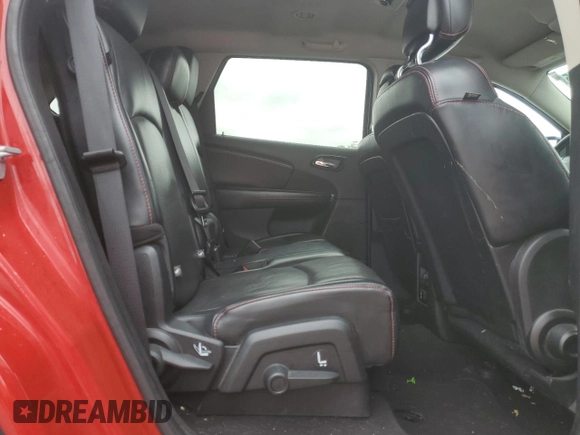 2015 Dodge Journey R/T with VIN 3C4PDCEG7FT614792, listed as a Copart auction lot 57135825 with 165,912 mi miles and Salvage title. Bid and sale history available at DreamBid. Image 11.
