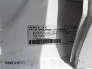 2013 Audi A4 Premium Plus z VIN WAUEFAFL4DN033083, wystawiony jako Copart lot #50030305 z przebiegiem 124 088 mil mil oraz Szkoda całkowita • Salvage title. Historia ofert i sprzedaży dostępna na DreamBid. Obrazek 14.