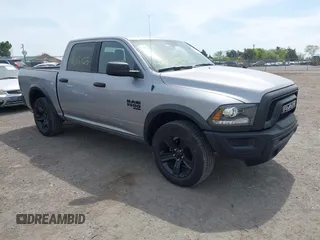 2024 Ram 1500 Classic Warlock with VIN 1C6RR7LG3RS156718, listed as a IAAI auction lot 42115165 with 9,991 mi miles. Bid and sale history available at carsss.com. Image 1.
