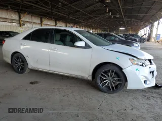 2014 Toyota Camry SE with VIN 4T1BK1FK5EU548587, listed as a Copart auction lot 48114715 with 0 mi miles and Salvage Title. Bid and sale history available at carsss.com. Image 4.