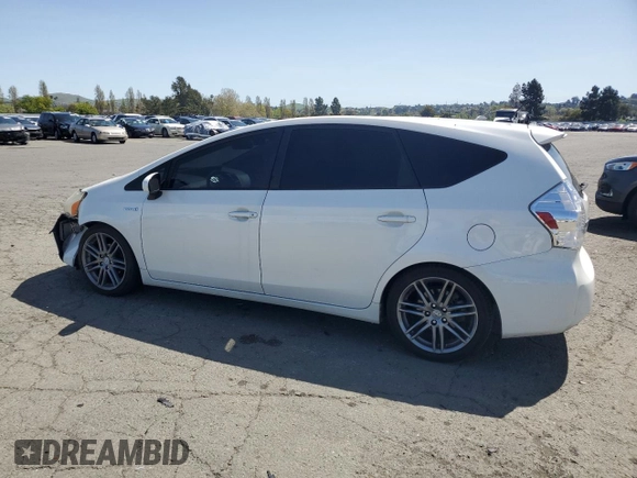 2013 Toyota Prius Two with VIN JTDZN3EUXD3191310, listed as a Copart auction lot 52455105 with 162,237 mi miles and Salvage Title. Bid and sale history available at DreamBid. Image 2.