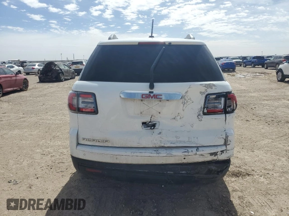 2016 GMC Acadia SLE with VIN 1GKKRNED8GJ148817, listed as a Copart auction lot 48098465 with 160,667 mi miles and Salvage Title. Bid and sale history available at DreamBid. Image 6.