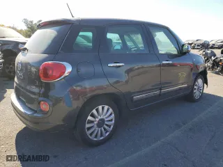 2015 FIAT 500L Lounge with VIN ZFBCFACH1FZ034734, listed as a Copart auction lot 76789884 with 43,415 mi miles and Salvage Title. Bid and sale history available at carsss.com. Image 3.