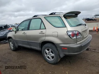 2003 Lexus RX 300 z VIN JTJHF10U530309619, wystawiony jako Copart lot #47728565 z przebiegiem 153 357 mil mil oraz Szkody całkowita. Historia ofert i sprzedaży dostępna na DreamBid. Obrazek 2.