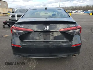 2022 Honda Civic Sedan Sport with VIN 2HGFE2F51NH596900, listed as a Copart auction lot 51156205 with 41,229 mi miles and Non Repairable. Bid and sale history available at carsss.com. Image 6.